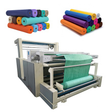 Automatic roll fabric film rewinding machine